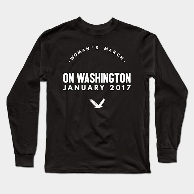 Woman's March On Long Sleeve T-Shirt by lovetees